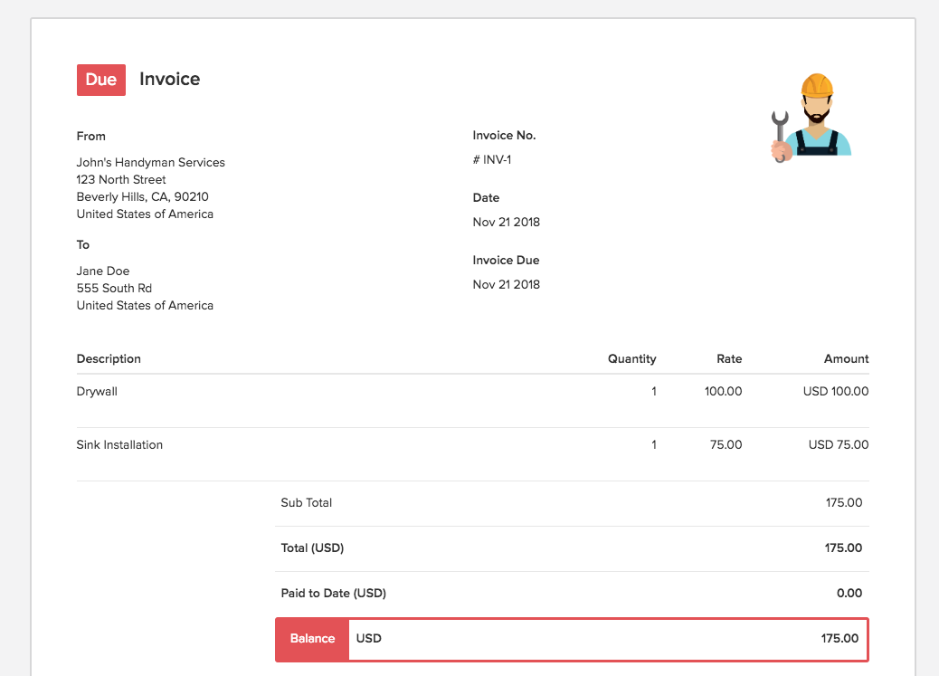 free-handyman-invoice-template-database