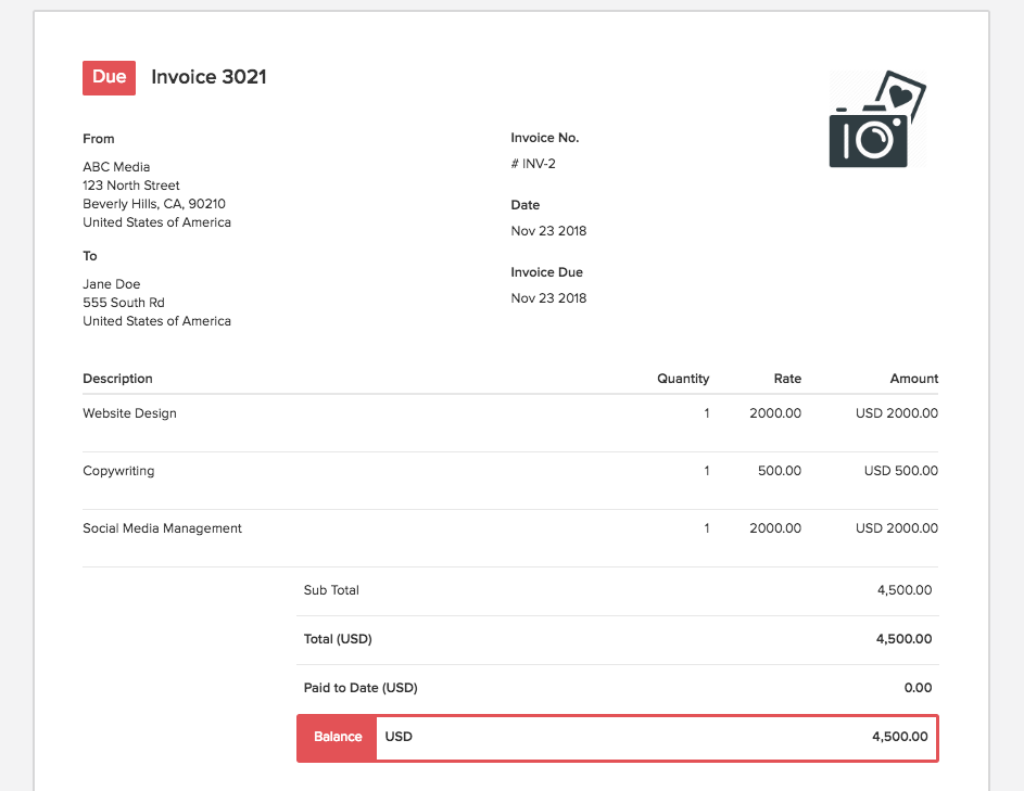 Invoice Template Examples from blog.invoicely.com