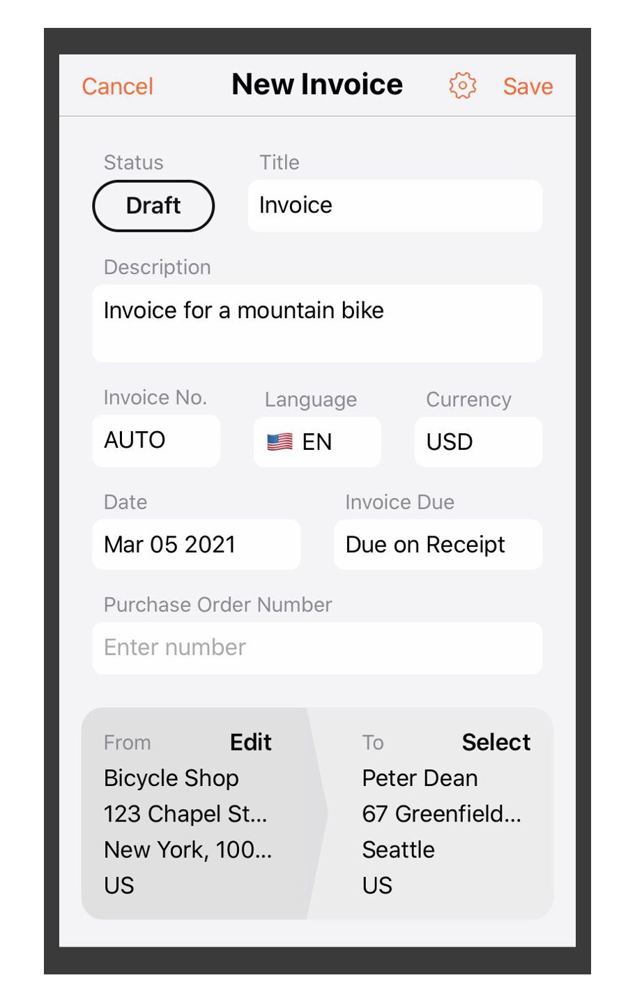 How To Write an Invoice with the invoicely Mobile App